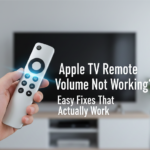 apple tv remote volume not working