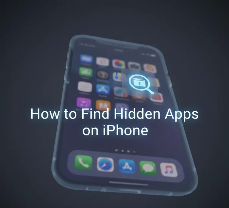 How to Find Hidden Apps on iPhone