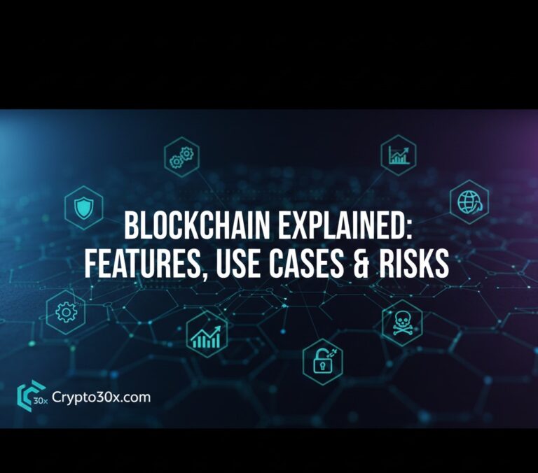 Crypto30x.com Blockchain Explained: Features, Use Cases & Risks
