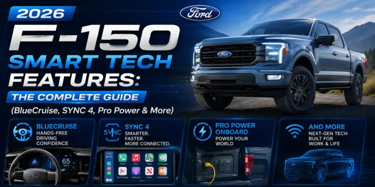 2026 F-150 Smart Tech Features: The Complete Guide (BlueCruise, SYNC 4, Pro Power & More)