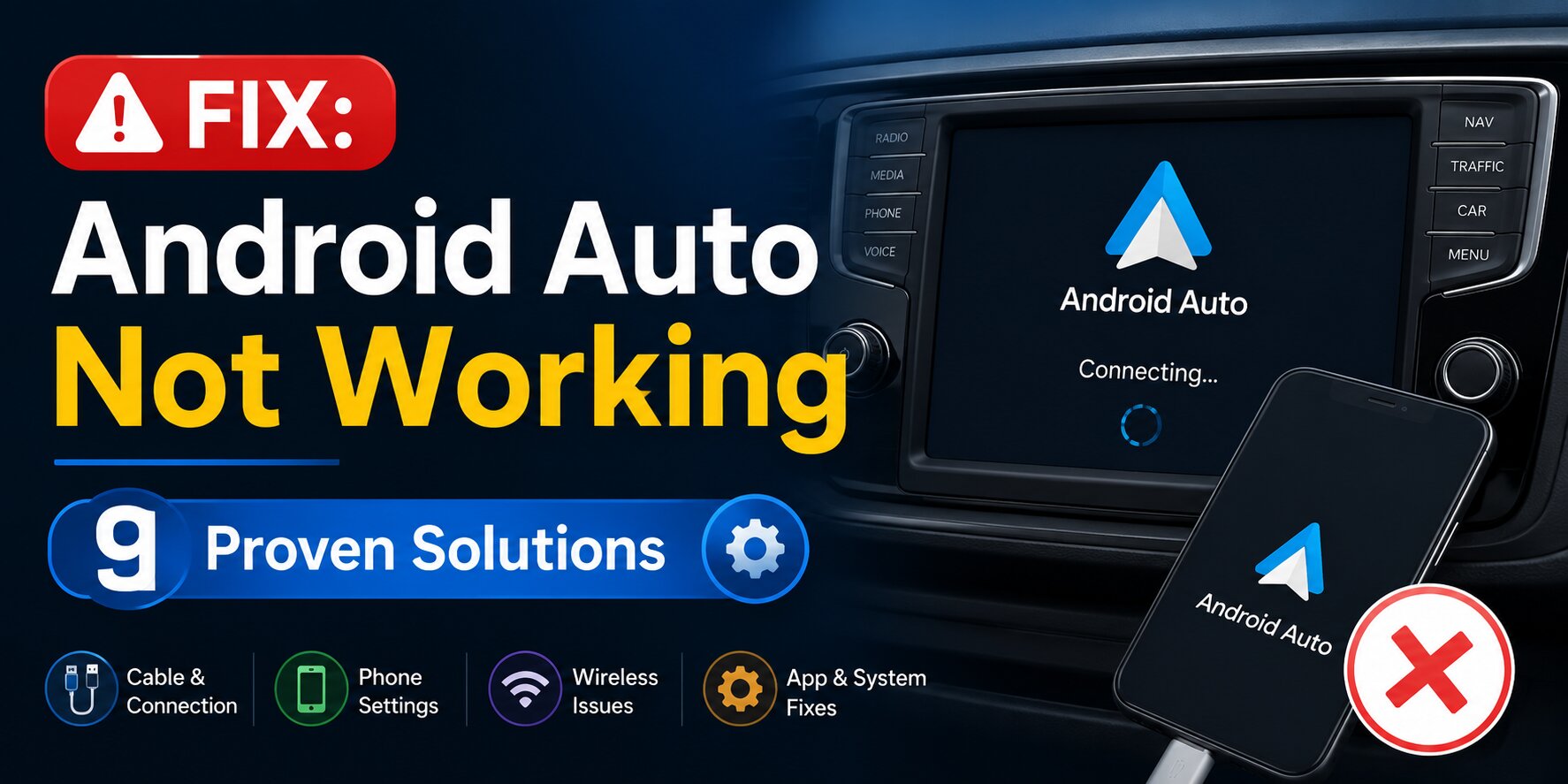 android auto not working