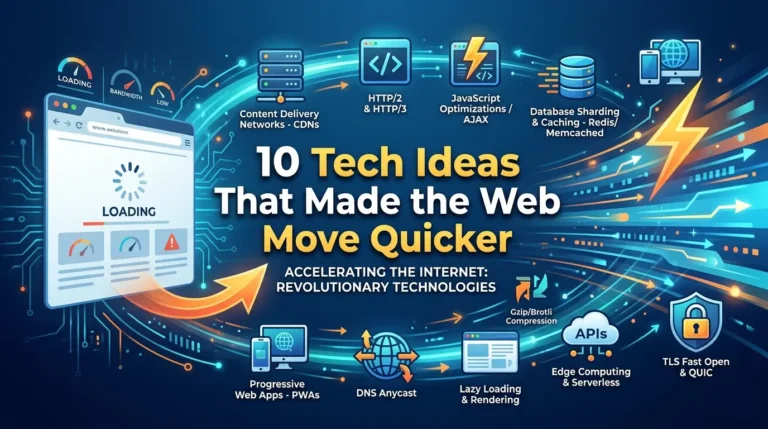 Tech Ideas That Made the Web Move Quicker