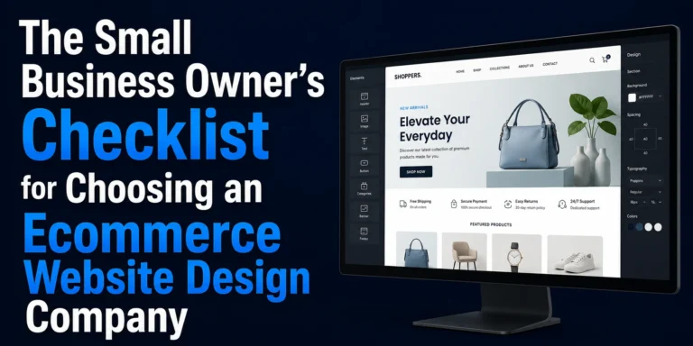 The Small Business Owner’s Checklist for Choosing an Ecommerce Website Design Company