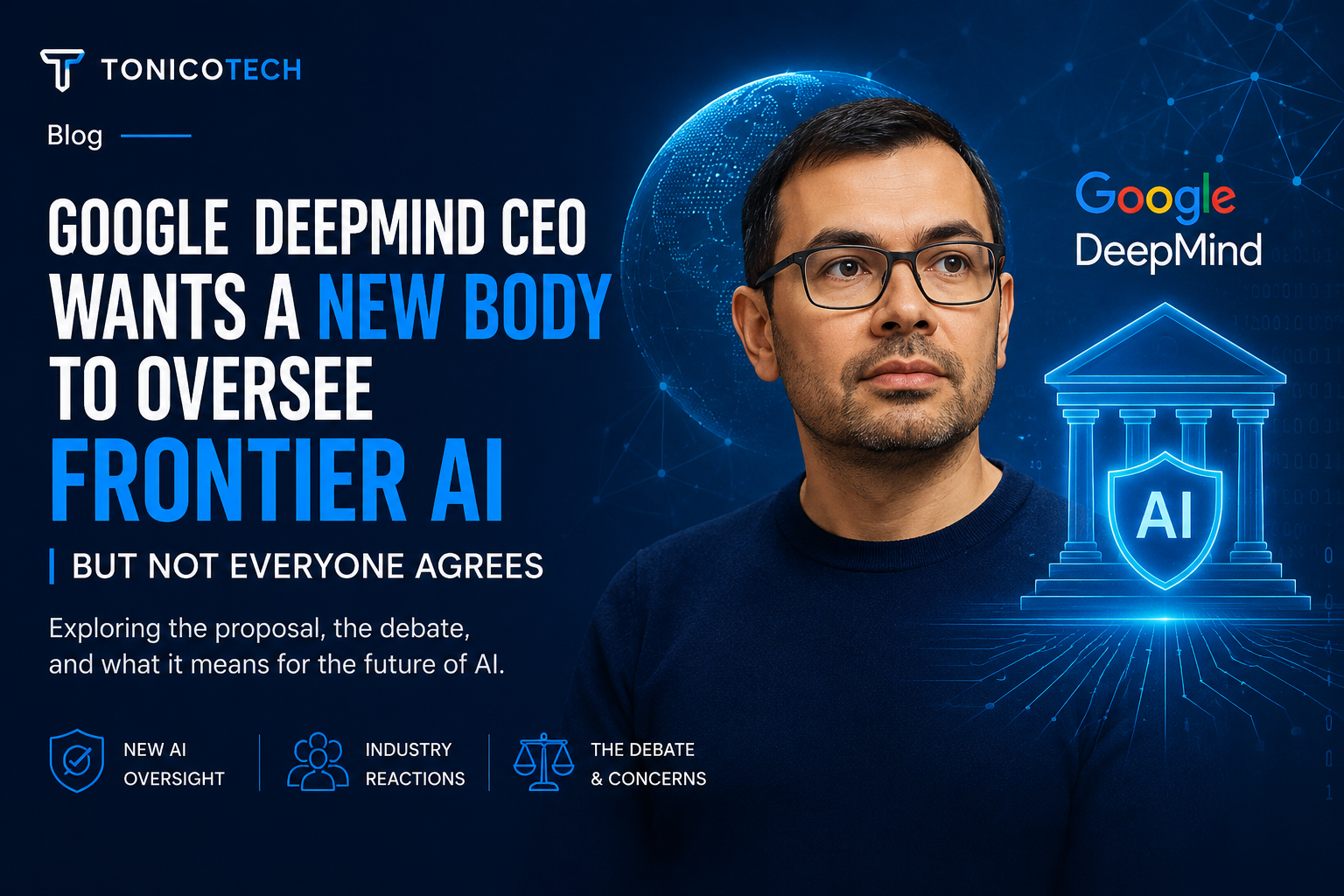 Google DeepMind CEO's body proposal