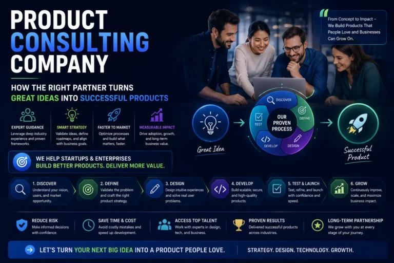 Product Consulting Company: How the Right Partner Turns Great Ideas Into Successful Products