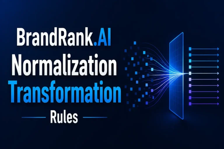 BrandRank.AI Normalization Transformation Rules: The Complete 2026 Guide to Winning AI Visibility