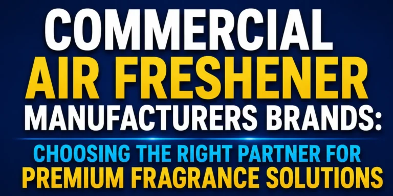Commercial Air Freshener Manufacturers Brands: Choosing the Right Partner for Premium Fragrance Solutions