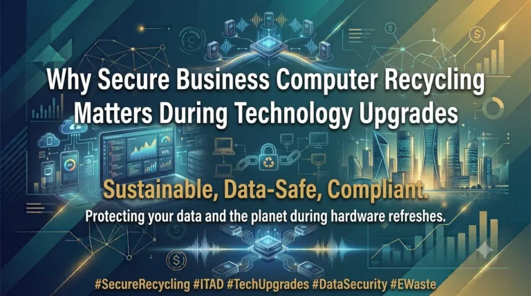 Why Secure Business Computer Recycling Matters During Technology Upgrades
