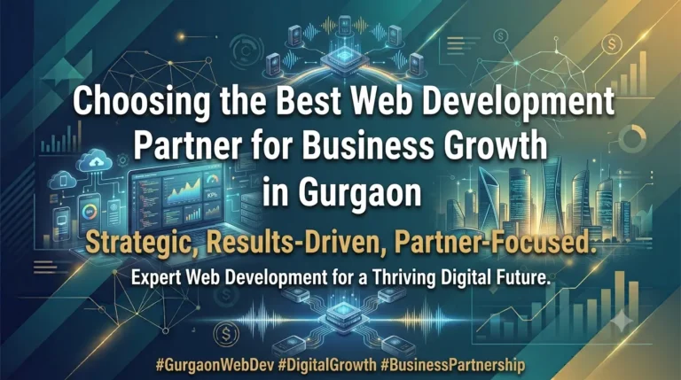 Choosing the Best Web Development Partner for Business Growth in Gurgaon