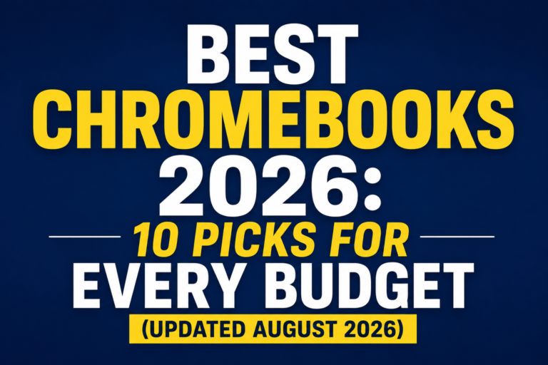 Best Chromebooks 2026: 10 Picks for Every Budget (Updated August 2026)