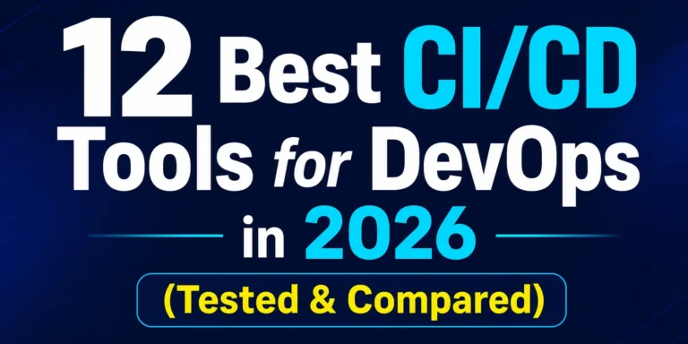 12 Best ci cd tools for devops in 2026