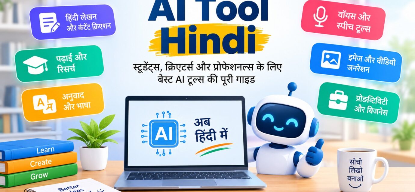 AI Tool Hindi: Best AI Tools in Hindi for Students, Creators & Professionals