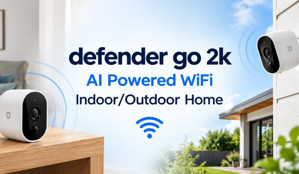Defender GO 2K AI Powered WiFi Indoor/Outdoor Home Security Camera Review