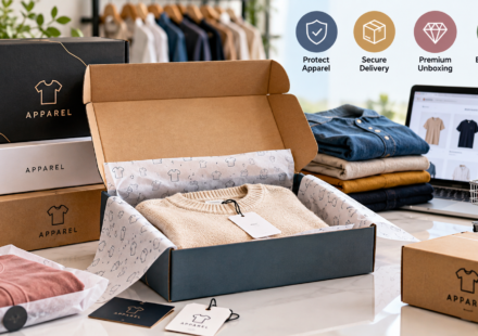 Apparel Packaging Boxes - Fashion Meets Function in E-Commerce Packaging