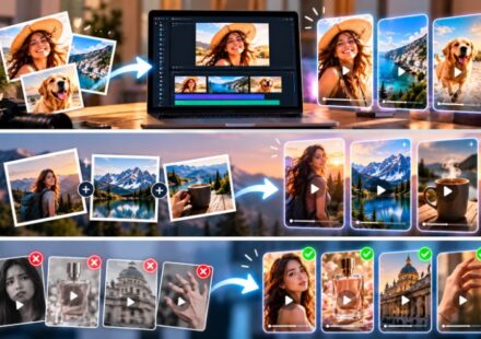 15-Second Social Video From 3 Photos With AI