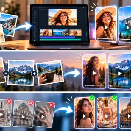 15-Second Social Video From 3 Photos With AI