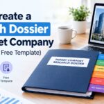 research dossier target company